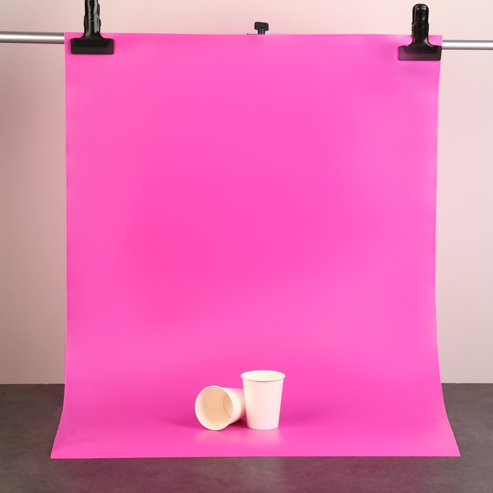 Фотофон для предметной съёмки Фотофон для предметной съёмки "Фуксия" ПВХ, 100 х 70 см