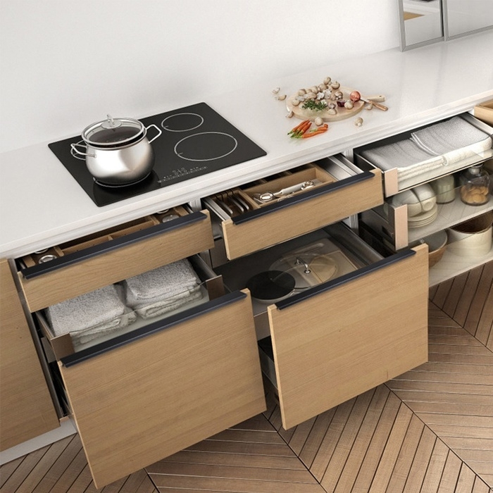 Ручка профильная CAPPIO RT001BL, L=600 мм, м/о 480 мм, цвет черный Ручка профильная CAPPIO RT001BL, L=600 мм, м/о 480 мм, цвет черный
