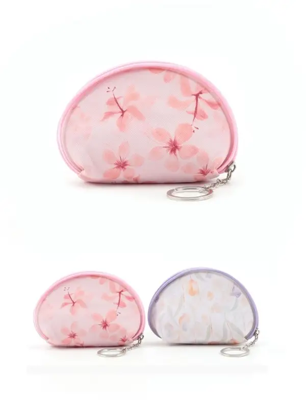 Кошелёк маленький &laquo;Цветочки&raquo;, монетница, на молнии, 12&times;3.5&times;9 см, МИКС