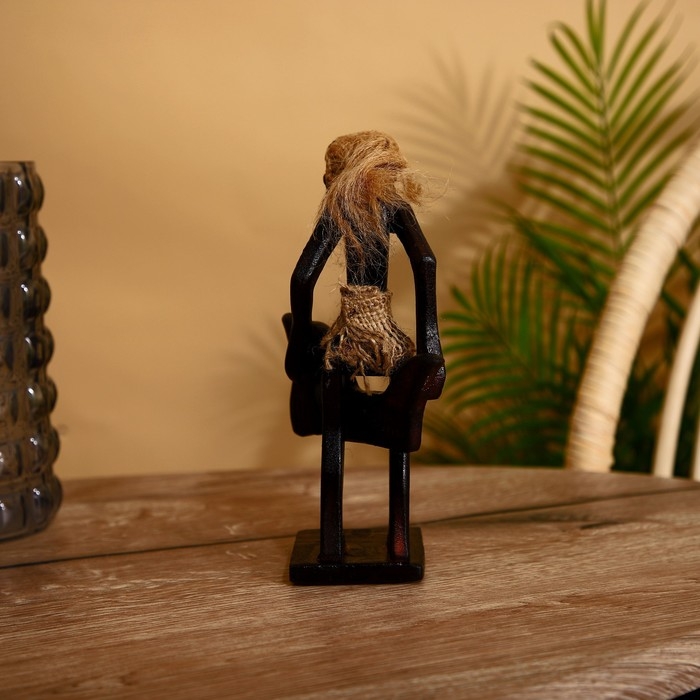 Сувенир «Абориген на коне», 14×7×23 см, дерево Сувенир «Абориген на коне», 14×7×23 см, дерево