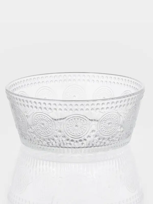 Салатник "Ларго" 17х7 см, прозрачный