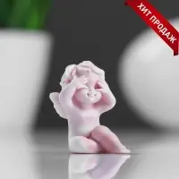 Фигурка &laquo;Ангелочек подглядывающий маленький&raquo;, 4 см