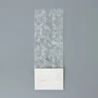 Пакет подарочный новогодний с жёстким дном 6×8×23 см