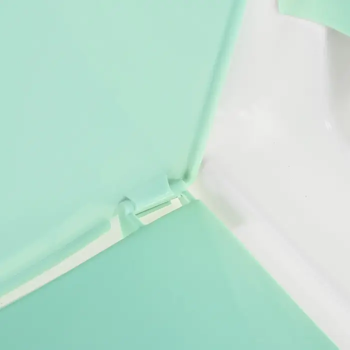 Горшок - стульчик с крышкой, мятный