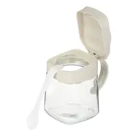 VETTA Банка для специй, 350 мл, стекло, пластик, белый