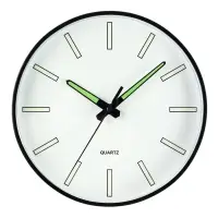 Часы настенные интерьерные &laquo;Классика&raquo;, плавный ход, светящиеся, d=25 см