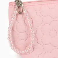 Косметичка дор Цветок 22*6*16, отд на молнии, розовый