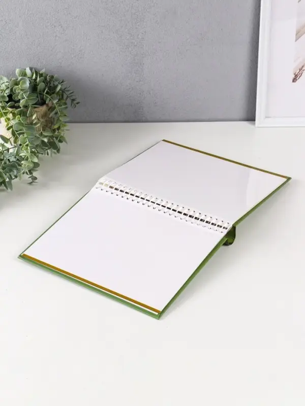 Фотоальбом 10 магнитных листов Фотоальбом 10 магнитных листов "Розы" 23X28см, зеленый, пер-т внутр.спираль