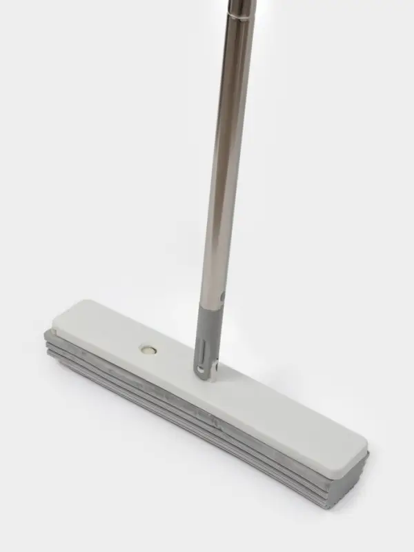 Швабра с отжимом и ведром Raccoon, швабра ПВА, ведро с отсеком для вертикального отжима 4.5 л, отсек для полоскания 2.5 л