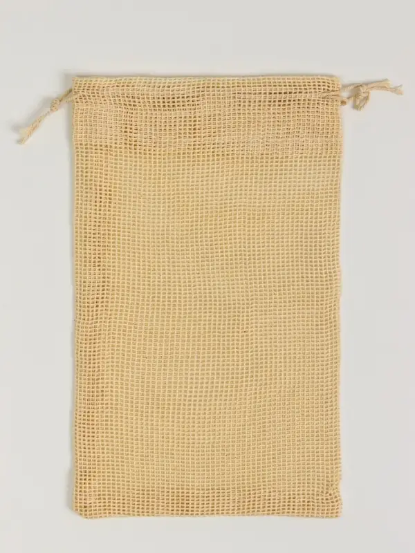 Хлопковый мешочек для украшений, подарков и трав, текстиль &laquo;Эко&raquo;, 27.5&times;18.5 см, набор 5 шт.