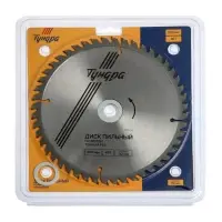Диск пильный по дереву ТУНДРА, точный рез, 200&times;32 мм (кольца на 22,20,16), 48 зубьев