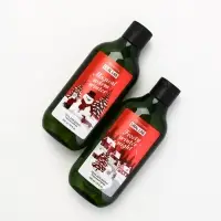 Подарочный набор новогодний: гель для душа, пена для ванны и мочалка, URAL LAB