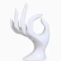 Подставка для украшений &laquo;QF. Рука&raquo;, 8.5&times;7&times;16 см, белая