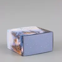 Коробка подарочная складная &laquo;Елочка&raquo;, 14&times;14&times;8 см
