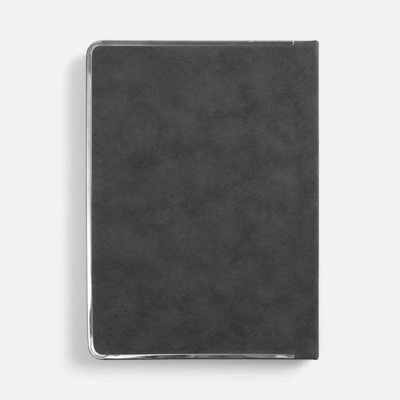 Ежедневник Metal Frame на заказ, датированный, темно-серый
