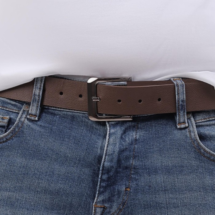 Пряжка для ремня, 5,5 × 5,2 см, 40 мм, цвет чёрный никель Пряжка для ремня, 5,5 × 5,2 см, 40 мм, цвет чёрный никель