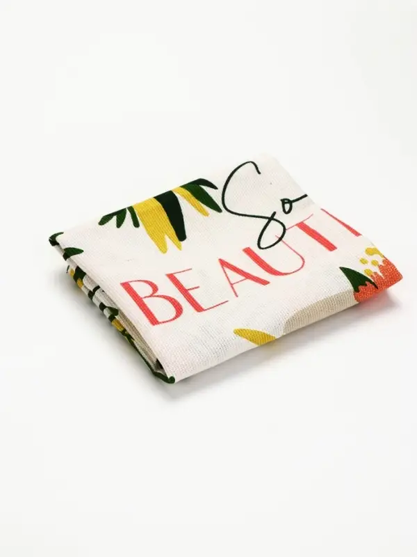 Набор с крем-мёдом 120, чаем и полотенцем в коробке "С 8 марта"