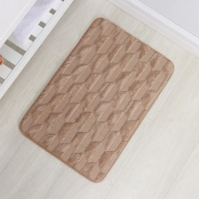 Коврик для ванной и туалета SAVANNA &laquo;Стоун&raquo;, 40&times;60 см, бежевый