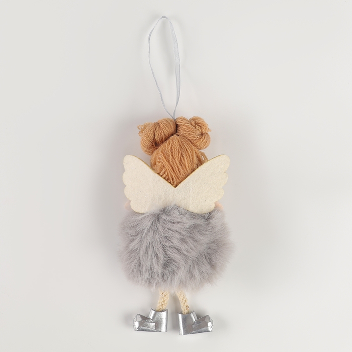 Новый год! Ёлочное украшение кукла «Фея», с бантиком