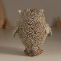Фигурка полистоун &laquo;Заснеженная сова&raquo;, 9.5&times;6.6&times;11.5 см