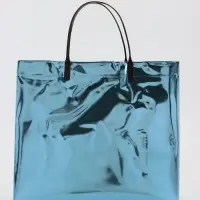 Пакет подарочный ПВХ, голография, голубой, пластиковая ручка, 26×22.5×10 см Пакет подарочный ПВХ, голография, голубой, пластиковая ручка, 26×22.5×10 см