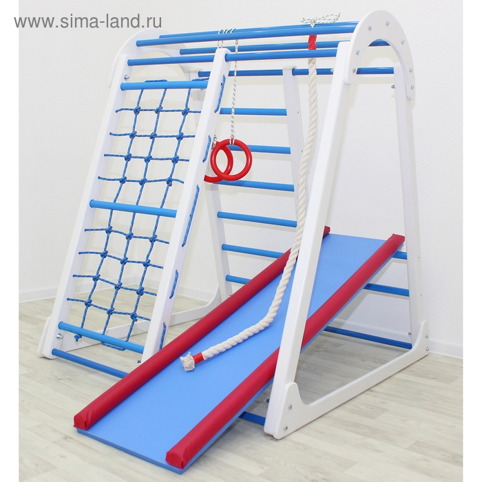 Детский спортивный комплекс ZABIAKA Tiny Climber, цвет белый Детский спортивный комплекс ZABIAKA Tiny Climber, цвет белый