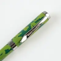 Ручка шариковая, подарочная в открытке, металл, синяя паста &laquo;Настоящему герою. 23 февраля&raquo;