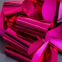 Подарочный бант - шар №5, фуксия, для упаковки подарков