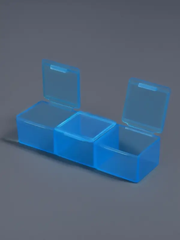 Органайзер для хранения мелочей, 21 ячейка, 19&times;8&times;2 см, МИКС