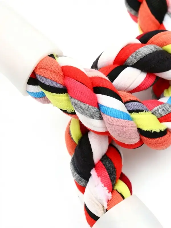 Игрушка для собак канатная &laquo;3 кольца&raquo;, тренировочная, до 36 см, до 120 г