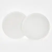 Тарелки Magistro White Snow, набор 2 шт., d=26 см, фарфор, белые