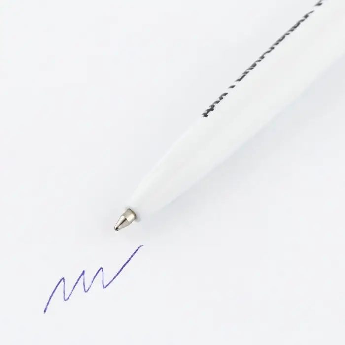 Ручка шариковая, синяя паста автоматическая 0.7 мм пластик &laquo;Всё гениальное - просто!&raquo;