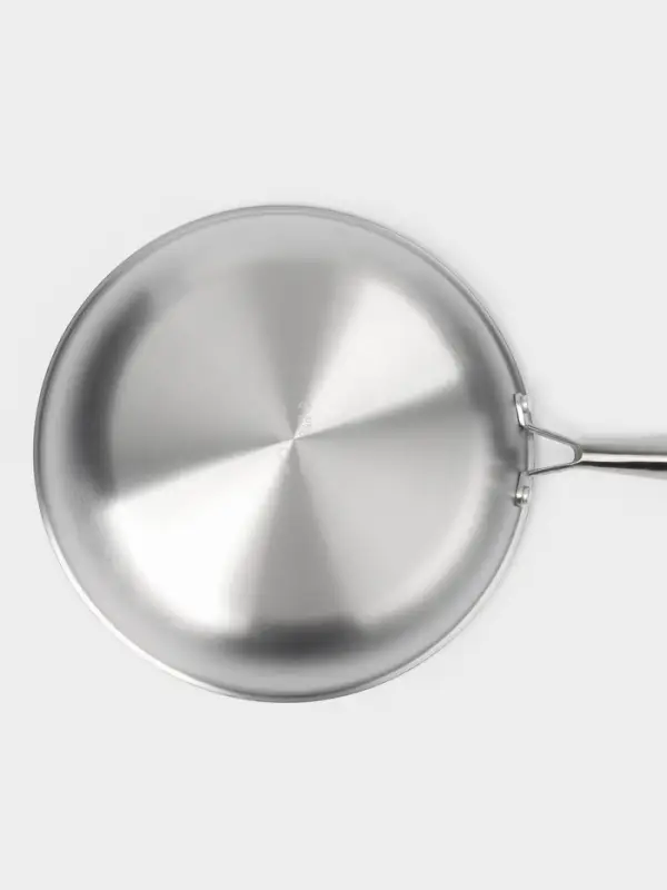 Сковорода 3Ply Hanna Kn&ouml;vell, d=30 см, h=5.5 см, толщина 2.2 мм, индукция, нержавеющая сталь, серебристая