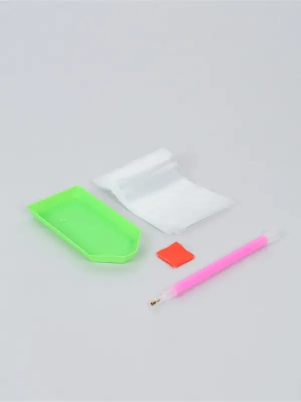 Алмазная мозаика с полным заполнением на холсте &laquo;Драгоценный единорог&raquo;, 30&times;40 см