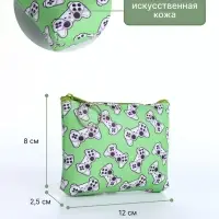 Кошелёк детский &laquo;Джойстик&raquo;, монетница, на молнии, МИКС