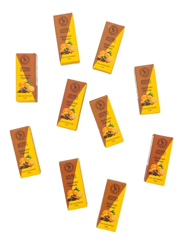 Эфирное масло Эфирное масло "Апельсин-корица", 5 мл (набор 10 шт)