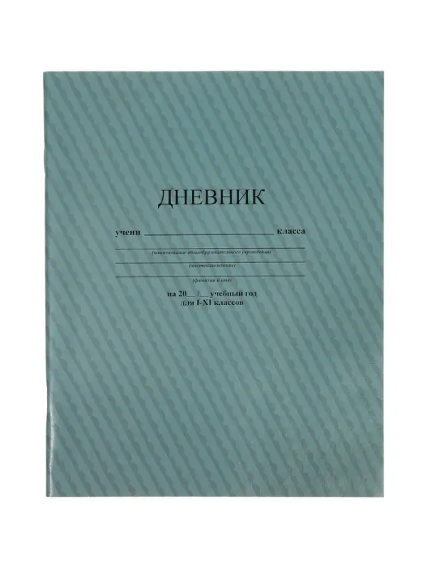 Дневник школьный универсальный &laquo;Серый&raquo; 1-11 класс, 40 листов