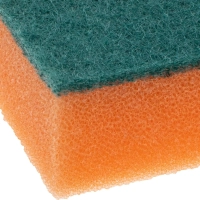 Губки для мытья посуды Миди (10 шт/уп) 80x50x25мм