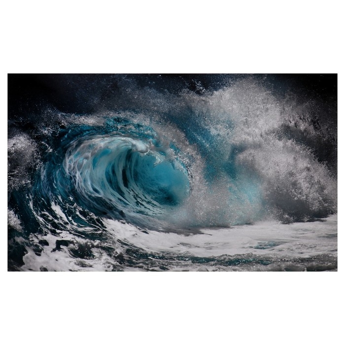 Картина-холст на подрамнике Картина-холст на подрамнике "Волна" 60х100 см