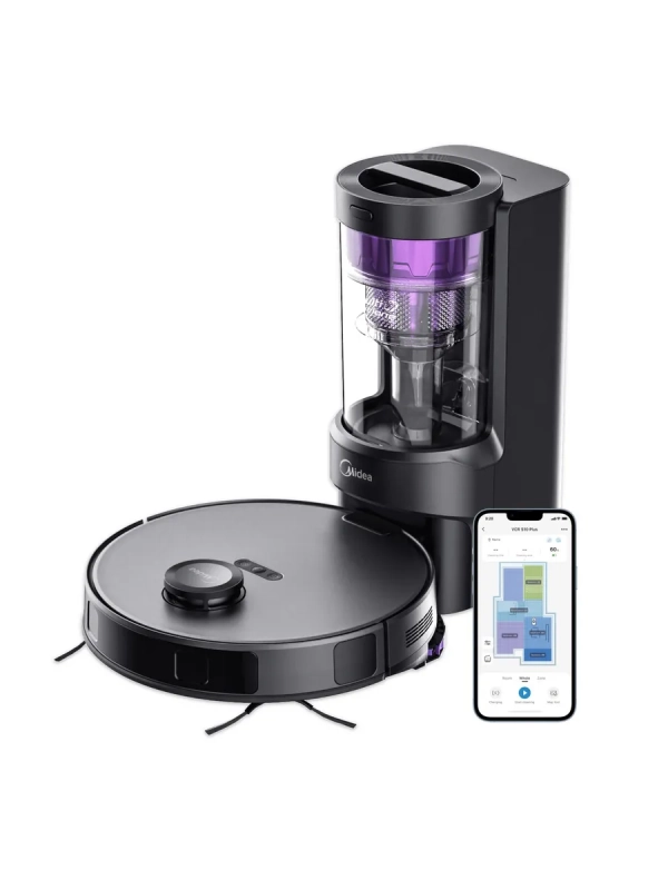 Робот-пылесос VCR S10 Plus, сух и вл уборка, самоочистка