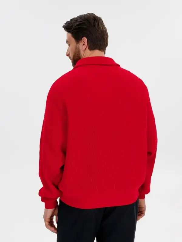 Джемпер Siluetti Birne, красный, размер S/M Джемпер Siluetti Birne, красный, размер S/M