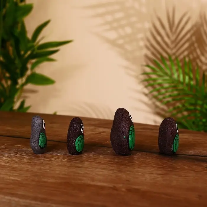 Сувенир "Совёнок" камень 4х3х5 см, МИКС