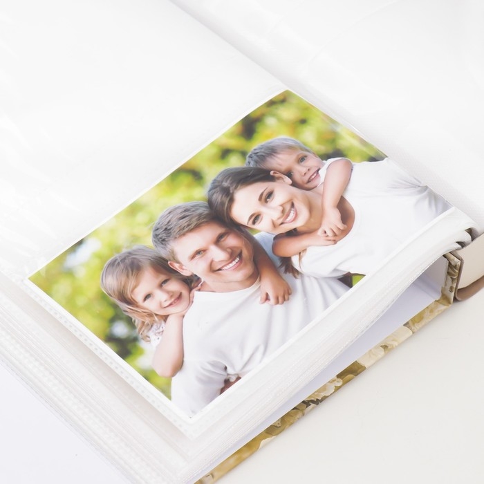 Фотоальбом на 200 фото 10х15 см Фотоальбом на 200 фото 10х15 см "Мельница" в коробке МИКС 26,5х20,5х5,5 см