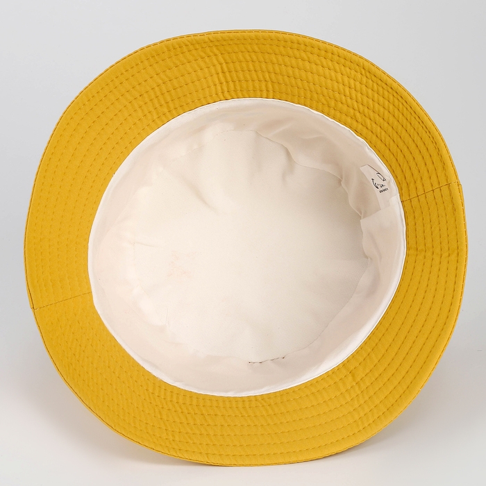 Панама детская для мальчика Nice, цвет жёлтый, р-р 54 Панама детская для мальчика Nice, цвет жёлтый, р-р 54