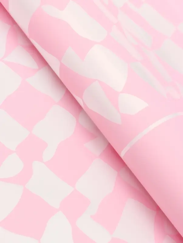 Плёнка флористическая для цветов и букетов, розовая, 57&times;57 см