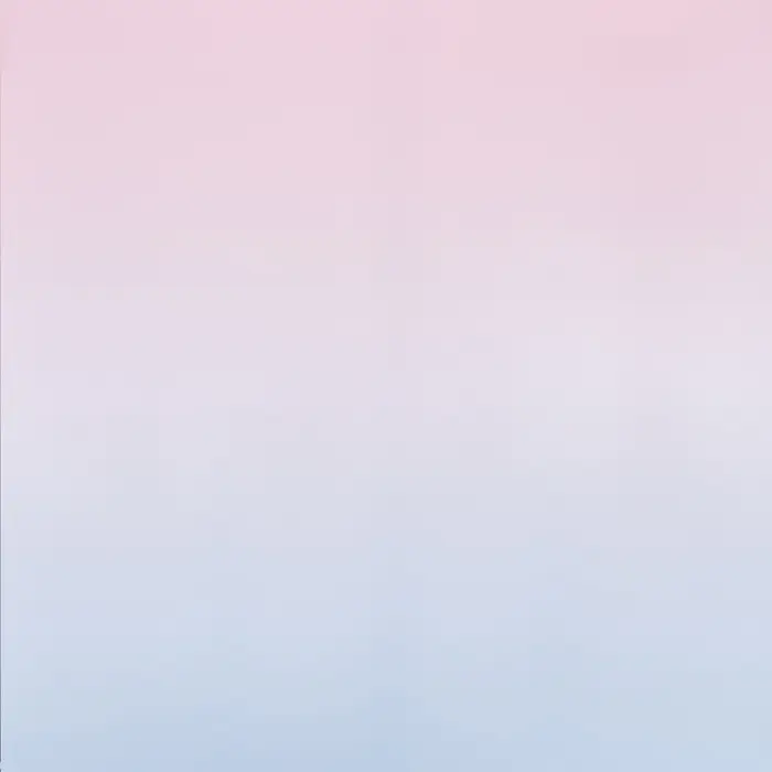 Пленка для цветов матовая, «Перелив», 57×57 см, розовый+голубой