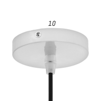 Светильник BayerLux 1653/1WT E27 40Вт белый 25х26х40-135 см