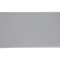 Плинтус напольный прямоугольный &laquo;Идеал. Дюра&raquo;, 2200&times;80 мм, цвет 002 светло-серый