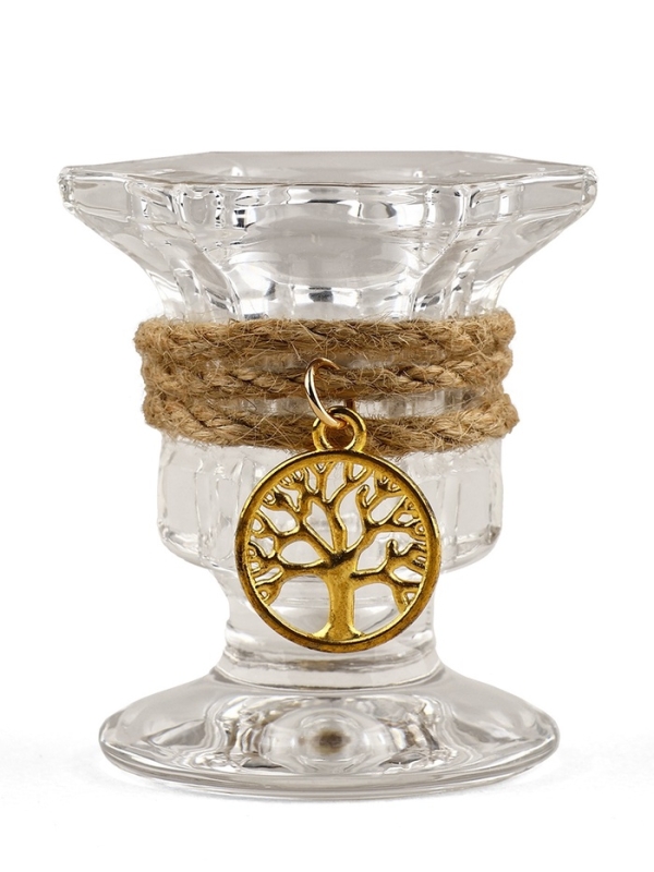 Подсвечник, дерево, 5 х 5,5 см Подсвечник, дерево, 5 х 5,5 см