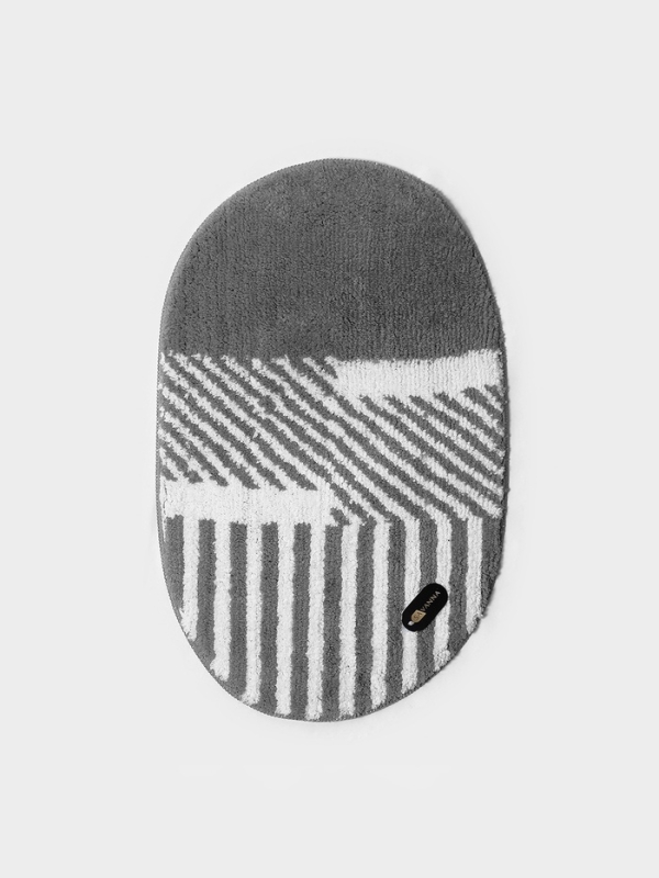 Коврик для ванной Коврик для ванной "Монпелье" SAVANNA 50х80 см, бело-серый